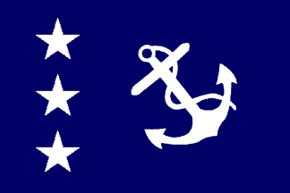 Past Commodore\'s flag